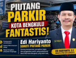 Sorotan Piutang Retribusi Parkir Kota Bengkulu Harus Jadi Momentum Pembenahan Tata Kelola PAD
