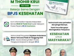 RSUD KH M. Thohir Krui Resmi Layani Pasien BPJS Kesehatan