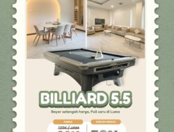 Jelang Tanggal Cantik, Yodan Land Group Hadirkan Promo Spesial Billiard 5.5 di Luma Kraving