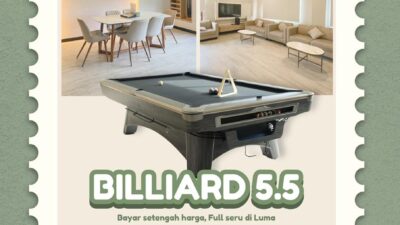 Jelang Tanggal Cantik, Yodan Land Group Hadirkan Promo Spesial “Billiard 5.5” di Luma Kraving
