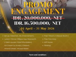 Two K Azana Style Hotel Bengkulu Rilis Promo Engagement, Hemat Rp 3,5 Juta!  ‎