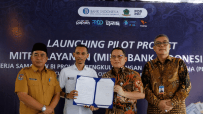 Jadi yang Kedua di Indonesia, BI Bengkulu Luncurkan Layanan Kas MILA Lewat Kantor Pos