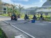 Nelayan Kota Bengkulu Blokir Jalan Simpang Tugu Pers Malaber