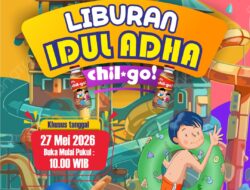 Sambut Libur Idul Adha 2026, Tirta Amerta Waterpark Bengkulu Sesuaikan Jam Operasional Mulai Pukul 10.00 WIB