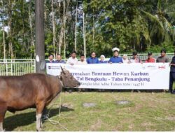 Meningkat Setiap Tahun, Hutama Karya Salurkan Hewan Kurban pada Momentum Idul Adha 1447 H