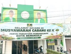 Muscab PPP Kota Bengkulu Resmi Dibuka, DPW Targetkan 1 Kursi Tiap Dapil di Pileg 2029