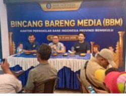 Acara Bincang Bareng Media, BI Bengkulu Beberkan Strategi Stabilkan Kurs Rupiah