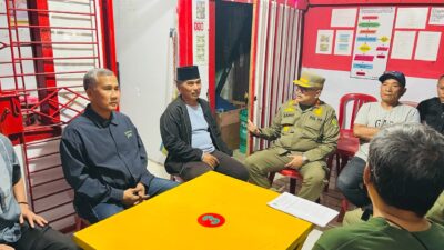 Kakorbinmas Baharkam Polri Tinjau Langsung Pos Satkamling Kelurahan Bajak Kota Bengkulu