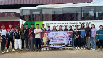 19 Atlet Taekwondo Bengkulu Siap Berlaga Kejuaraan Taekwondo Ksatria Nusantara Internasional 2026
