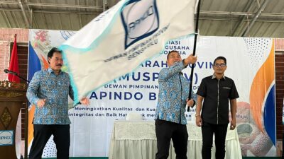 Terpilih Aklamasi, Broto Suseno Resmi Nakhodai Ketua DPP APINDO Bengkulu