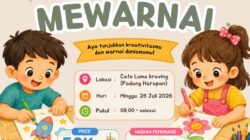 Dukung Kreativitas Anak, Cafe Luma Kraving Bengkulu Jadi Tuan Rumah Lomba Mewarnai Seru!