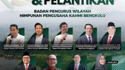 HIPKA Bengkulu Resmi Ambil Peran, Siap Jadi Mesin Baru Pertumbuhan Ekonomi Daerah