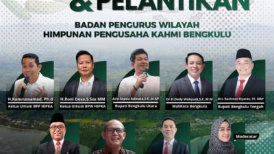 HIPKA Bengkulu Resmi Ambil Peran, Siap Jadi Mesin Baru Pertumbuhan Ekonomi Daerah