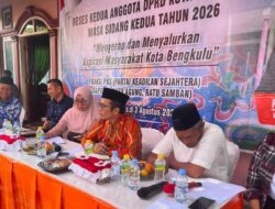 Layanan PDAM Bengkulu Sering Mati Total, Rahmad Widodo Ungkap Rencana Ini di Depan Ratusan Warga!