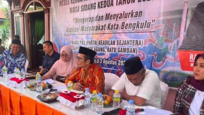 Layanan PDAM Bengkulu Sering Mati Total, Rahmad Widodo Ungkap Rencana Ini di Depan Ratusan Warga!