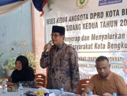 Kembali ke Dapil I, Legislator Asman Siap Kawal Aspirasi Masyarakat
