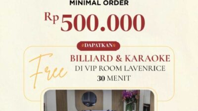 Promo Spesial Agustus Lavenrice Hanya Rp 500 Ribu Gratis Billiard VIP