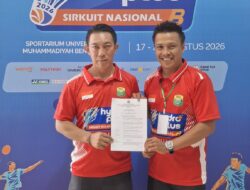 Akhir Penantian, Pengurus Baru PBSI Kota Bengkulu Periode 2026-2030 Resmi Terima SK
