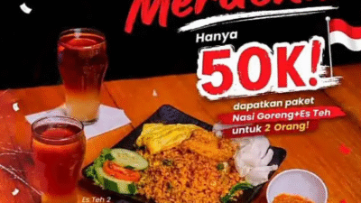 Makan Enak Suasana Pantai Cuma Rp50 Ribu Berdua? Yuk, Serbu Promo Merdeka di Raflesia Beach Resto!