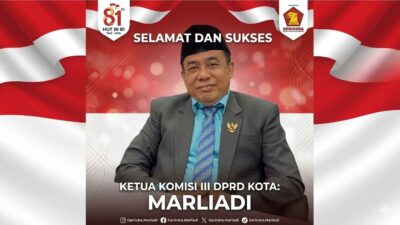 Refleksi HUT ke-81 RI: Marliadi Dorong Estafet Prestasi Prabowo untuk Tuntaskan Masalah Infrastruktur Kota Bengkulu
