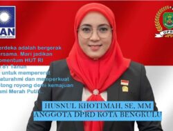 HUT RI ke-81: Husnul Khotimah Ajak Warga Sinergis Dukung Pembangunan Kota Bengkulu
