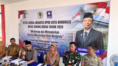 Reses, Fachrulsyah Minta Kelurahan Sumber Jaya Siapkan Lahan Puskesmas