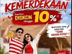 Destinasi 17 Agustus Paling Hits! Raflesia Beach Resto Kasih Diskon Buat Yang Paling NKRI
