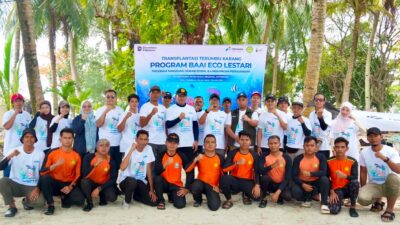 Jaga Ekosistem Pulau Tikus, Pertamina Tanam 760 Terumbu Karang