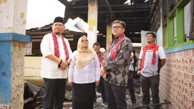 Pertamina Patra Niaga Regional Sumbagsel Serahkan Dukungan Ruang Kelas Darurat untuk SMPN 19 Kota Bengkulu