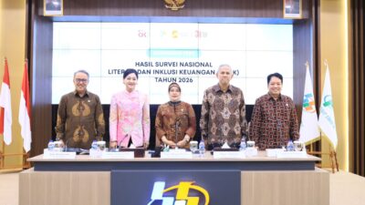 Sinergi 3 Lembaga Berbuah Manis: Literasi dan Inklusi Keuangan 2026 Sukses Lompat Jauh Melampaui Target RPJMN!