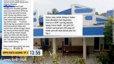 Dugaan Pemangkasan Hak Pekerja, Satuan Pelayanan Gizi Ratu Agung Bengkulu Disorot Tajam!